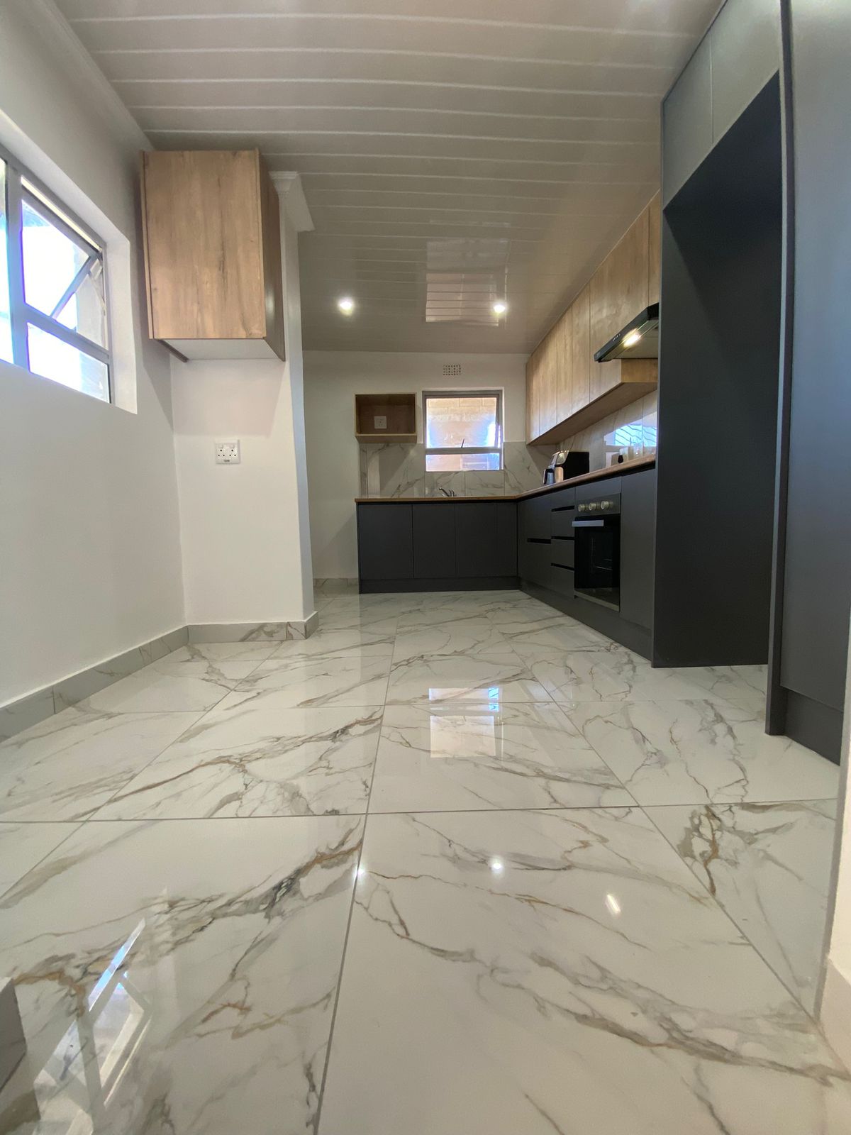 Marble kitchen renovation